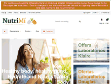 Tablet Screenshot of nutrimi.com